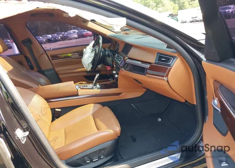 2012 BMW 750Li xDrive из США, поврежденный, VIN WBAKC8C54CC435156